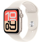 Смарт-годинник APPLE Watch SE 3 GPS + Cellular 44mm Starlight Aluminum Case with Starlight Sport Band S/M (MEPE4RK/A)