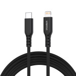 Кабель CHOETECH XCL-1021 Type-C to Lightning 20W 1.8м Black (XCL-1021-BK)
