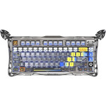 Клавіатура бездротова GRAVASTAR Mercury K1 Pro Interstellar Silver