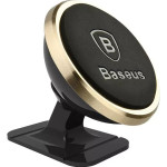 Автодержатель для смартфона BASEUS 360° Adjustable Magnetic Phone Mount Black/Gold (SUCX140015)