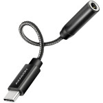 Конвертер аудіосигналу AXAGON ADA-HC USB-C to 3.5mm Black