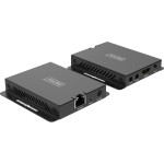 Подовжувач HDMI по крученій парі DIGITUS 4K@120Hz Extender Set v2.1 Black (DS-55342)