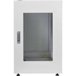 Підлогова шафа 19" IPCOM З-24U-06-08-ДС-1 (24U, 600x800мм, RAL7035)