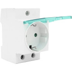 Розетка на DIN-рейку VOLTRONIC PT-316C White