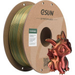 Пластик (філамент) для 3D принтера ESUN ePLA-Silk Mystic 1.75mm, 1кг, Gold/Red/Green (EPLA-SILKMYSTIC-P175JRG1)
