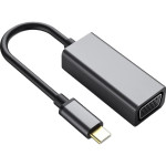 Адаптер DYNAMODE USB-C to VGA Gray