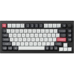 Клавиатура беспроводная KEYCHRON Q1 HE Gateron Double-Rail Magnetic Nebula Switch Black