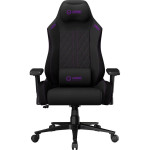 Кресло геймерское LORGAR Pro CHA41 Fabric Black/Purple (LRG-CHA41-BK-PR)