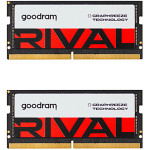 Модуль памяти GOODRAM Rival SO-DIMM DDR5 5600MHz 32GB Kit 2x16GB (GGEES5-56L40S/32GDC)
