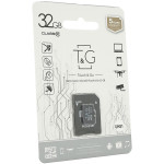Карта пам'яті T&G microSDHC 32GB UHS-I Class 10 + SD-adapter (T&G/KP32)