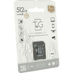 Карта пам'яті T&G microSDXC 512GB UHS-I Class 10 + SD-adapter (T&G/KP512)