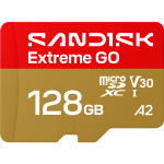 Карта пам'яті SANDISK microSDXC Extreme Go 128GB UHS-I V30 A2 Class 10 (SDSQXGN-128G-GN6MN)