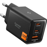 Зарядное устройство SPIGEN Essential 47W Wall Charger 2xUSB-C, 1xUSB-A Black (ACH09465)
