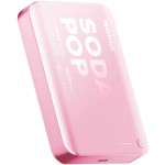 Повербанк с беспроводной зарядкой MOMAX 1-Power Pass Battery Pack 20W 10000mAh Pink (IP166P)