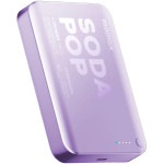 Повербанк с беспроводной зарядкой MOMAX 1-Power Pass Battery Pack 20W 10000mAh Purple (IP166U)