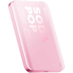 Повербанк с беспроводной зарядкой MOMAX 1-Power Pass Battery Pack 20W 5000mAh Pink (IP165P)