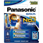 Батарейка PANASONIC Evolta Evolta AAA 2шт/уп (LR03EG/2B)