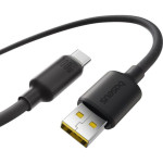 Кабель BASEUS Foamed Silicone USB-A to Type-C PD 100W 1м Black (E0426800)