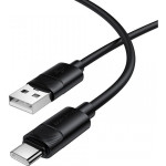 Кабель BOROFONE BX123 Leya USB-A to USB-C 1м Black