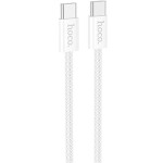 Кабель HOCO X104 Source Type-C to Type-C 1м White