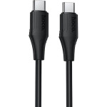 Кабель HOCO X124 Bien Type-C to Type-C 1м Black