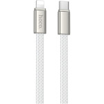 Кабель HOCO X125 Exceso Type-C to Lightning 1м White