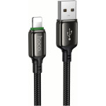 Кабель HOCO X127 Exceed USB-A to Lightning 1м Black