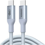 Кабель UGREEN L534 USB 2.0 Type-C to Type-C 240W PD3.1 2м Starlight Blue (75732)