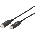Кабель оптический (AOC) DIGITUS UHD 8K Hybrid Fiber Optic HDMI v2.1 50м Black (AK-330126-500-S)