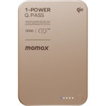 Повербанк MagSafe MOMAX 1-Power Q.Pass Qi2 20W 5000mAh Sandstone (IP129Q2L2)