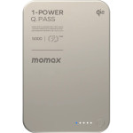 Повербанк MagSafe MOMAX 1-Power Q.Pass Qi2 20W 5000mAh Titanium (IP129Q2L)