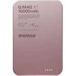 Повербанк MagSafe MOMAX Q.Mag X1 20W 10000mAh Pink (IP117AP)