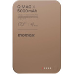Повербанк MagSafe MOMAX Q.Mag X 20W 5000mAh Sandstone (IP116AL2)
