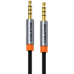 Кабель CABLETIME mini-jack 3.5mm 0.5м Black (CF18E)