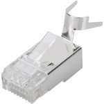 Коннектор DIGITUS RJ-45 STP Cat.6a 100шт/уп Silver (DN-219604)