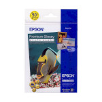 Фотобумага EPSON Premium Glossy Photo Paper 10x15см 255г/м² 50л (C13S041729)