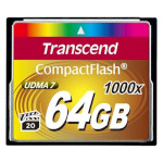 Карта памяти TRANSCEND CompactFlash 64GB 1000x (TS64GCF1000)