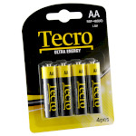 Батарейка TECRO Ultra Energy AA 4шт/уп (R6P-4B(UE))