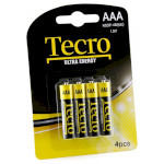 Батарейка TECRO Extra Energy AAA 4шт/уп (R03P-4B(UE))