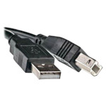 Кабель POWERPLANT USB2.0 AM/BM 3м (KD00AS1221)