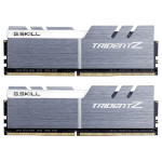 Модуль пам'яті G.SKILL Trident Z Silver/White DDR4 3200MHz 16GB Kit 2x8GB (F4-3200C16D-16GTZSW)