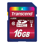 Карта памяти TRANSCEND SDHC Ultimate 16GB UHS-I Class 10 (TS16GSDHC10U1)