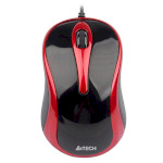Миша A4TECH N-350 Black/Red
