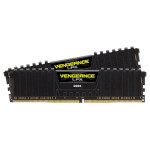 Модуль пам'яті CORSAIR Vengeance LPX Black DDR4 2666MHz 16GB Kit 2x8GB (CMK16GX4M2A2666C16)