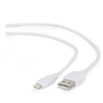 Кабель CABLEXPERT USB2.0 AM/Apple Lightning White 2м (CC-USB2-AMLM-2M-W)