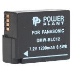Акумулятор POWERPLANT Panasonic DMW-BLC12, DMW-GH2 1200mAh (DV00DV1297)