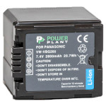 Акумулятор POWERPLANT Panasonic VW-VBG260 Chip 2800mAh (DV00DV1276)
