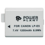 Акумулятор POWERPLANT Canon LP-E5 1200mAh (DV00DV1225)