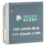 Акумулятор POWERPLANT Canon NB-4L 850mAh (DV00DV1006)