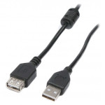 Кабель-подовжувач POWERPLANT USB2.0 AM/AF 1м (CA910694)